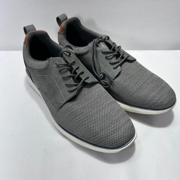 Alfani Men's Xavier Knit Modern Sneaker Grey US 11M - Picture 1 of 9